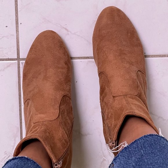 Tan Booties - Picture 5 of 8